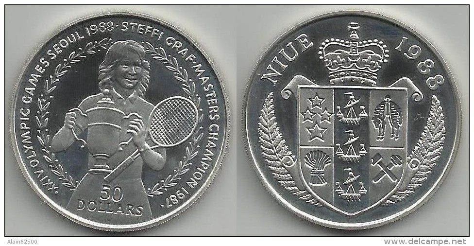 NIUE . 50 DOLLAR . 1988 . - Niue