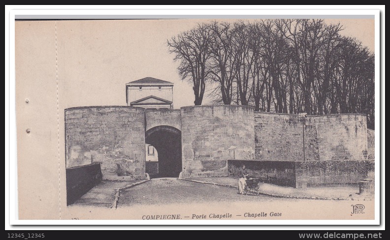 Frankrijk Palais De Compiegne Porte Chapelle - Compiegne