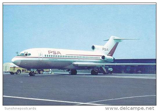 PACIFIC SOUTHWEST AIRLINES BOEING 727 - 1946-....: Moderne