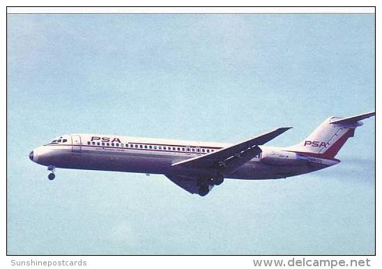 PACIFIC SOUTHWEST AIRLINES DC-9 - 1946-....: Moderne