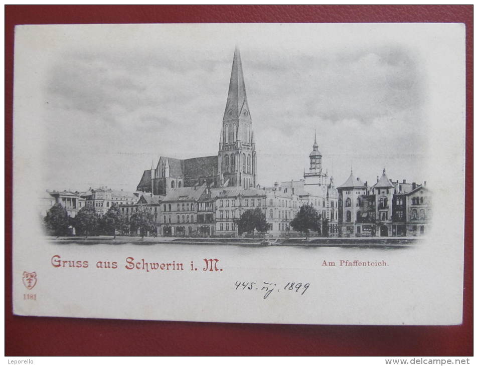 AK SCHWERIN Ca.1900 // D*8061 - Schwerin