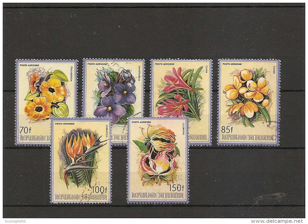 Burundi-Fleurs ( PA 553/58 Oblitérés) - Used Stamps