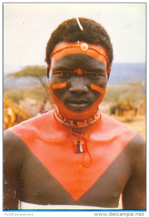 Kenya. Samburu Warrior. - Unclassified