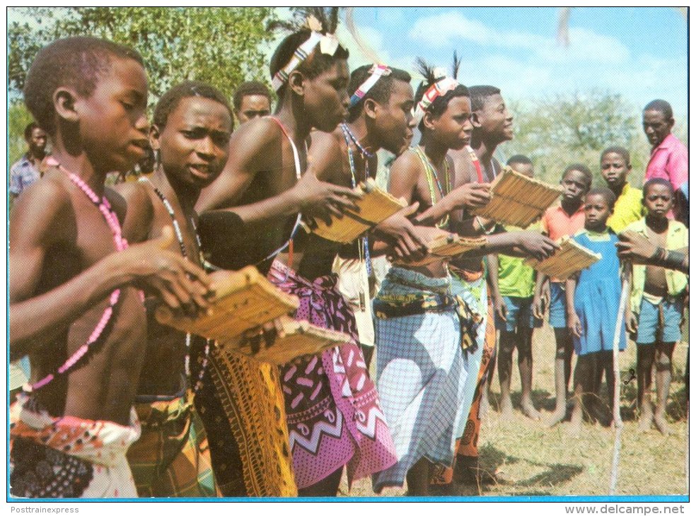 Kenya. Giriama Dancers. - Unclassified