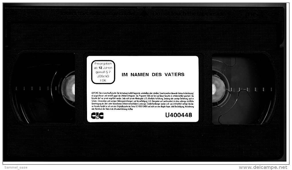 VHS Video  -  Im Namen Des Vaters  -  Unschuldig Angeklagt , Zu Unrecht Eingesperrt  , Von 1993 - Dramma