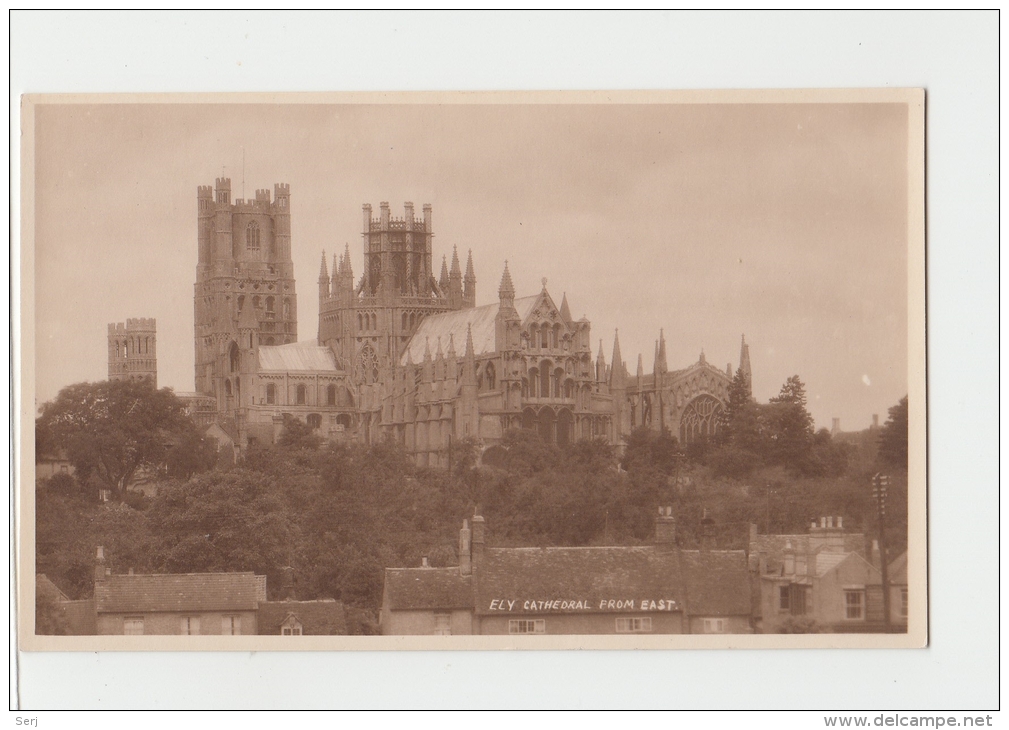 The East End  Ely Cathedral London United Kingdom Old PC - Ely