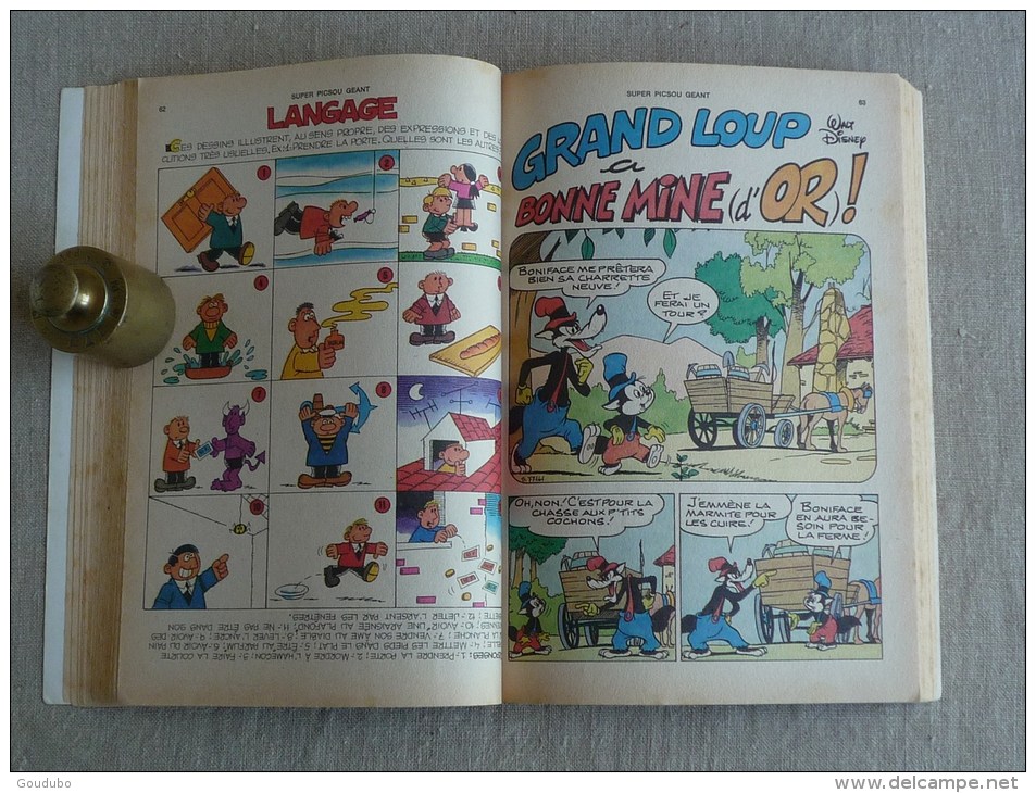 Super Picsou géant. Hors série N°120 bis 1982 .EDI-Monde. Voir sommaire et photos.