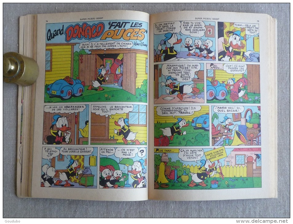 Super Picsou géant. Hors série N°125 bis 1982 .EDI-Monde. Voir sommaire et photos.