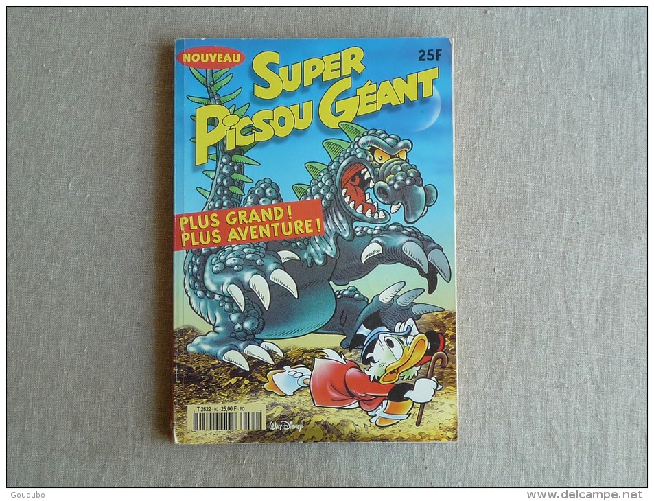 Super Picsou Géant. Nouveau N°90. Mars 1999 .Walt Disney. Voir Sommaire Et Photos. - Picsou Magazine