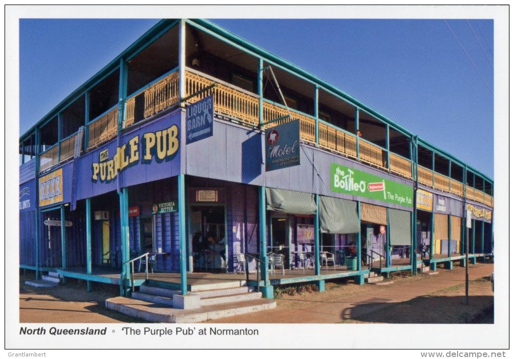 The Purple Pub At Normanton, Queensland - Gottschalk Unused - Far North Queensland