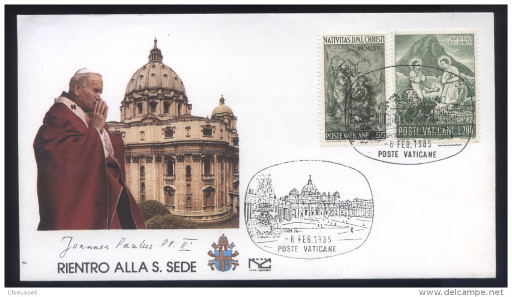 Lot  40 -  Pape  Jean Paul II  - Vatican   1985  - - Andere & Zonder Classificatie