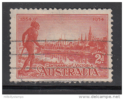 Australia  Scott No.142  Used   Year  1934 - Gebraucht