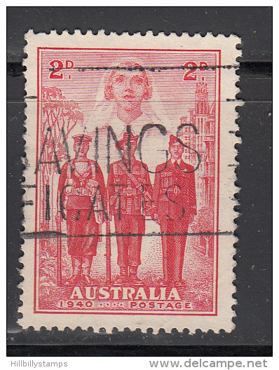 Australia  Scott No.185  Used   Year  1940 - Oblitérés