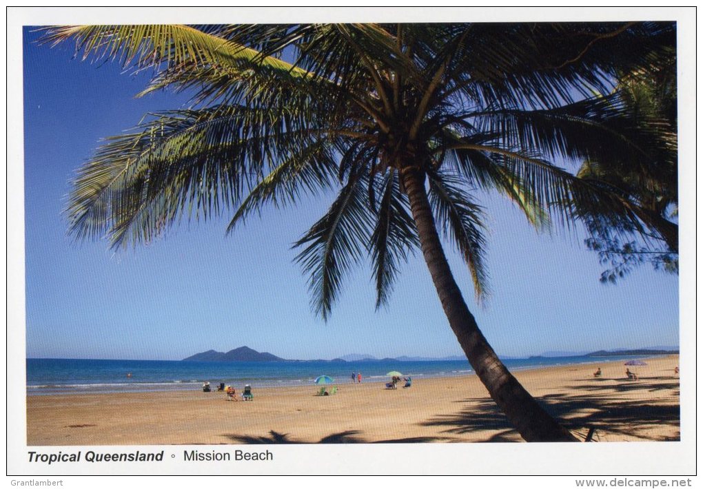 Mission Beach With View Of Dunk Island,  Queensland - Gottschalk Unused - Other & Unclassified