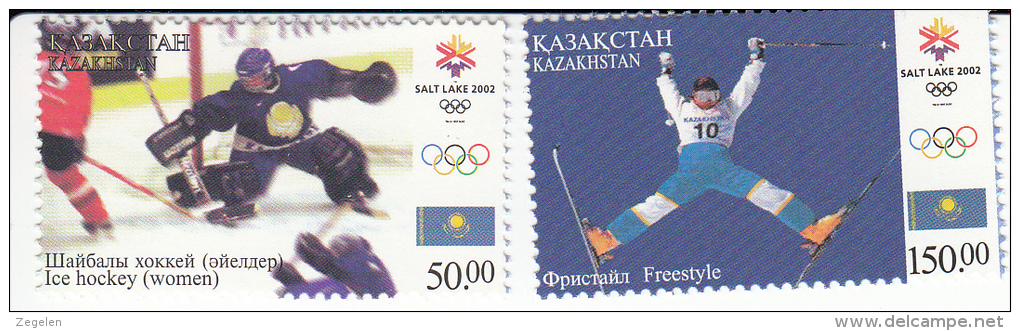Kazakhstan 360/361 Olympische Winterspelen Salt Lake City - Kazakhstan