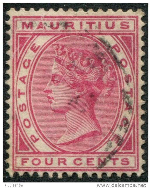 Pays : 320 (Maurice (Ile) : Colonie Britannique)  Yvert Et Tellier N° :   71 (o) - Mauritius (...-1967)