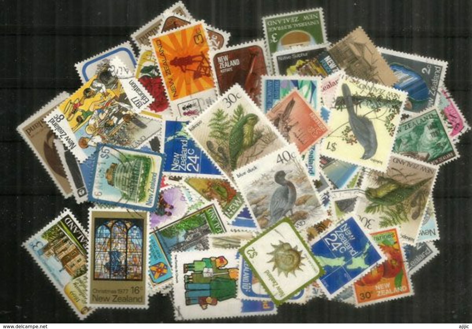 NEW-ZEALAND. Nouvelle-Zélande .Joli Lot De 100 Oblitérés ,grand Format, Bonne Qualité Lot # 2 - Used Stamps