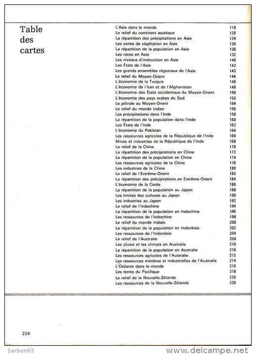 LIVRE SCOLAIRE NEUF DE 1969 TITRE HACHETTE GEOGRAPHIE COLLECTION PERNET CLASSE DE 5 Ième FERMETURE LIBRAIRIE SCOLAIRE - 6-12 Ans