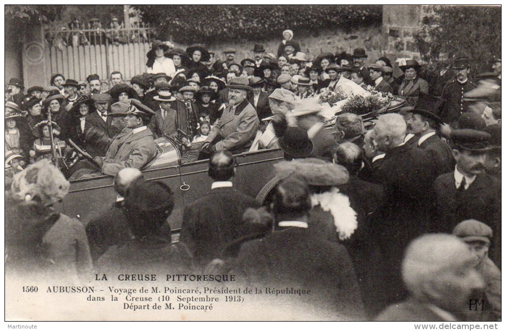 -CPA - 23 - AUBUSSON - Voyage De M. Poincarré ( 10 Septembre 1913 ) - 234 - Aubusson