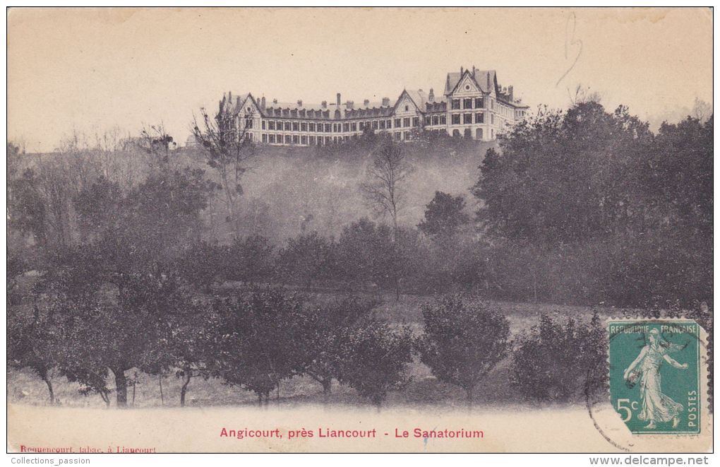Cp , 60 , ANGICOURT , Le Sanatorium - Liancourt