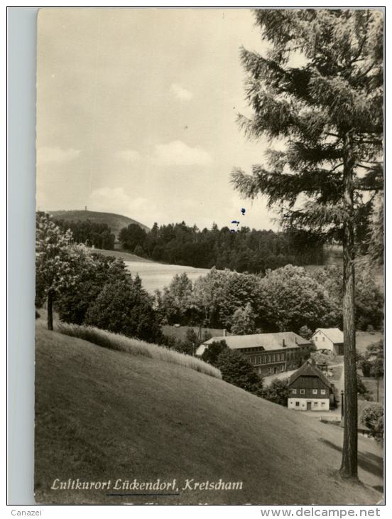 AK Lückendorf, Kretscham, Ung, 1957 - Oybin