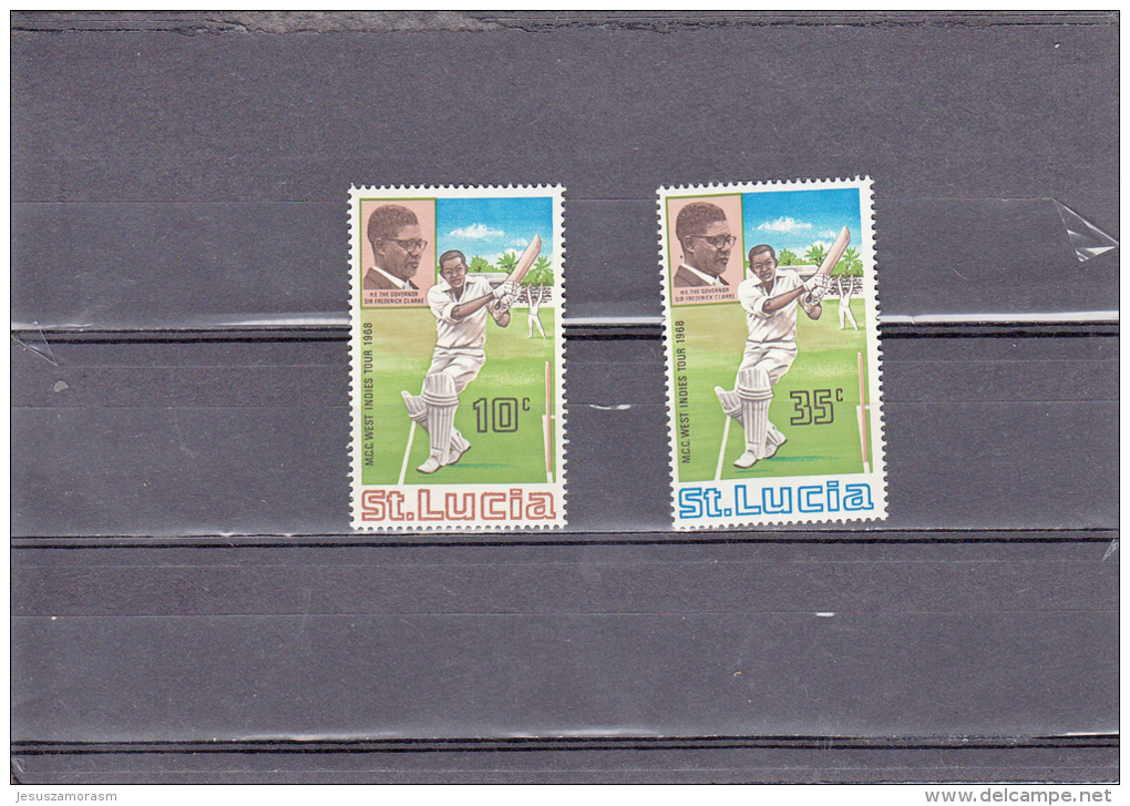 Santa Lucia Nº 227 Al 228 - St.Lucia (1979-...)