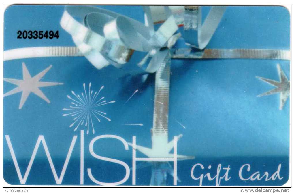 Australie : WISH Gift Card - Tarjetas De Regalo