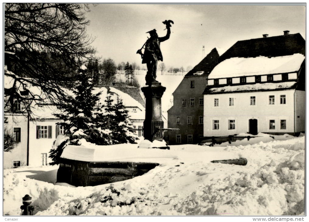 AK Lauenstein/Erzgebirge, Gel, 1970 - Lauenstein