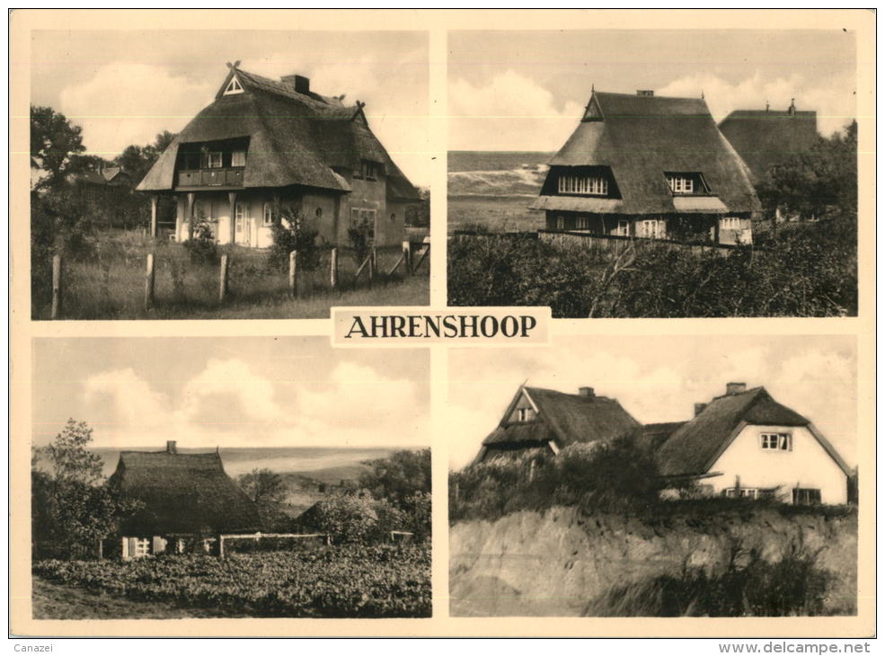 AK Ahrenshoop, Rohrdach-Katen, Ung, 1962 - Fischland/Darss