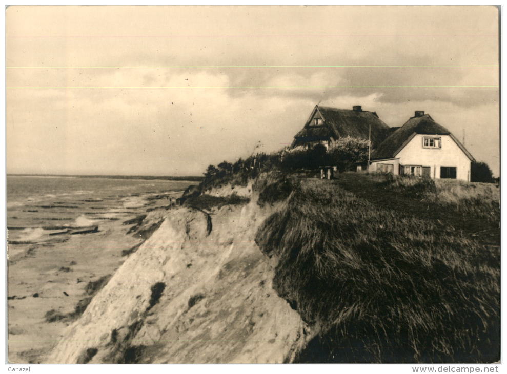 AK Ahrenshoop, Häuser Am Hohen Ufer, Ung, 1963 - Fischland/Darss