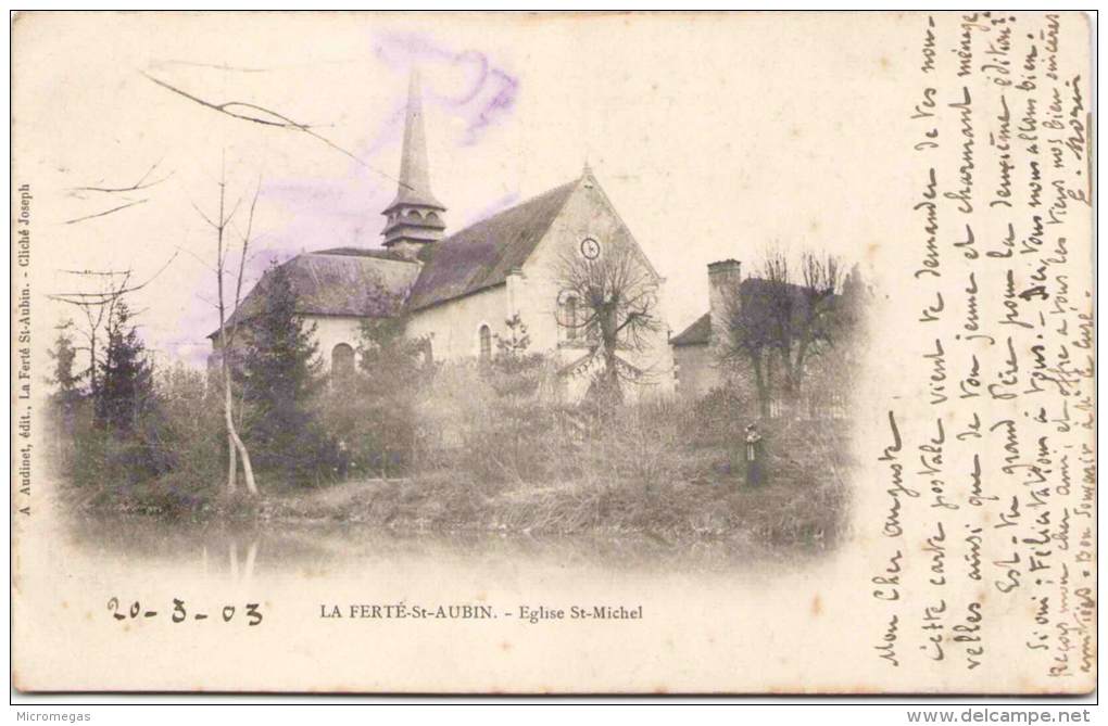 LA FERTÉ-SAINT-AUBIN - Eglise St-Michel - La Ferte Saint Aubin