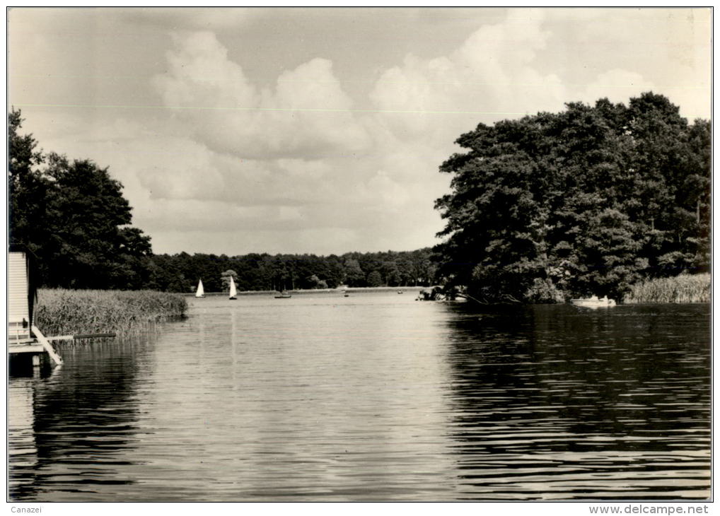 AK Bad Saarow-Pieskow, Am Großen Werl, Ung, 1970 - Bad Saarow