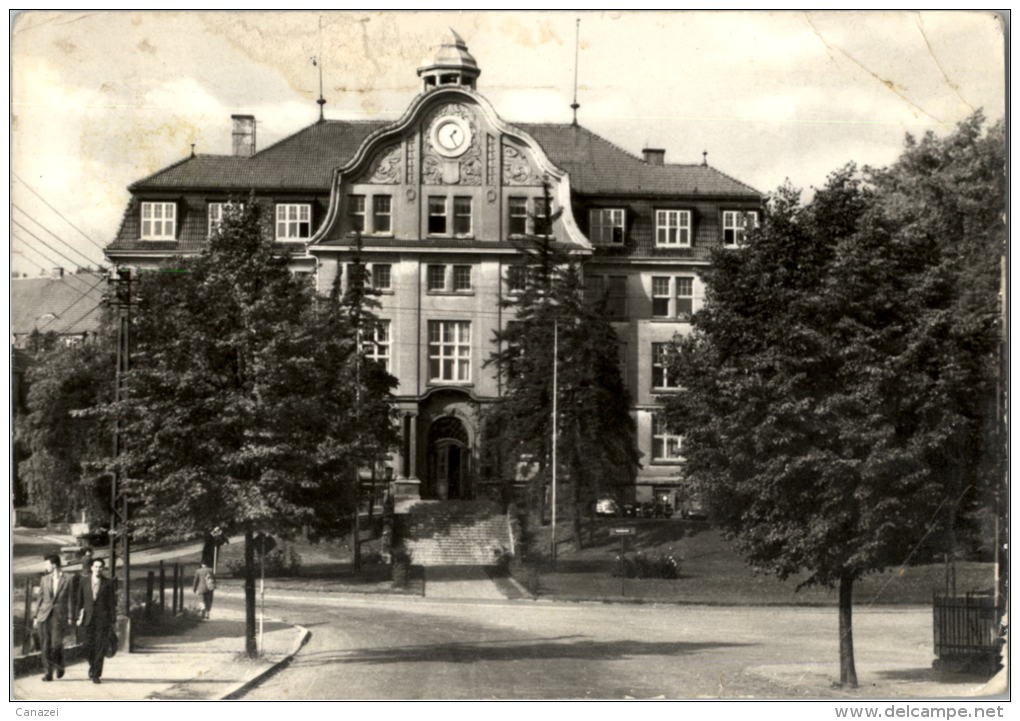 AK Gotha, Ingenieurschule Für Bauwesen, Gel, 1982 - Gotha