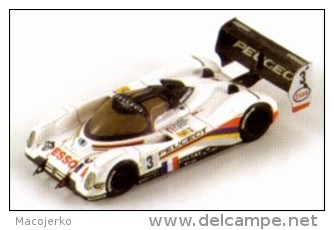 Spark 87008, Peugeot 905 Winner LeMans'93 #3, Brabham - Helary - Bouchut, 1:87 - Véhicules Routiers