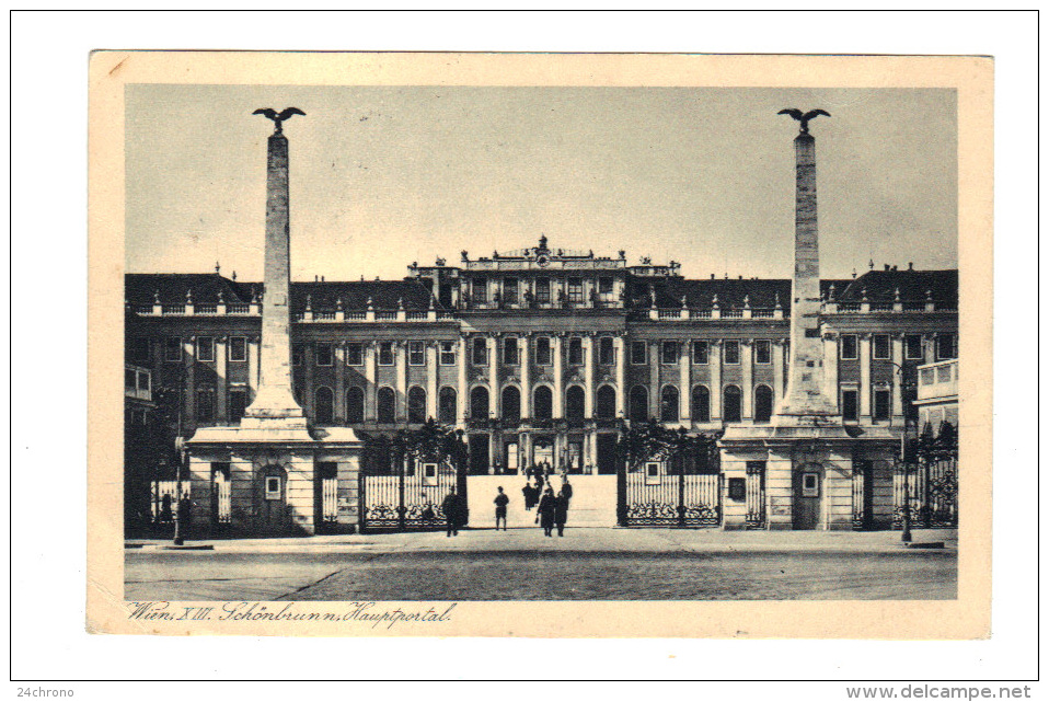 Autriche: Vienne, Wien, Schonbrunn, Hauptportal (13-1769) - Château De Schönbrunn