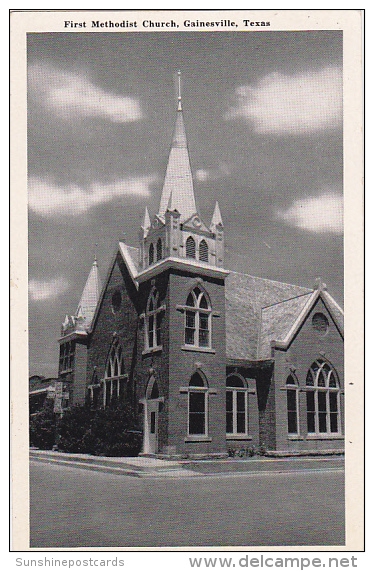 Texas Gainesville First Methodist Church - Andere & Zonder Classificatie
