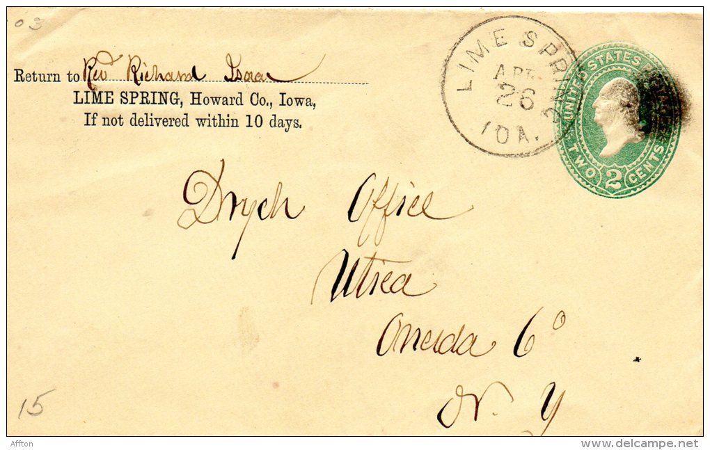 USA 1888 Cover - ...-1900