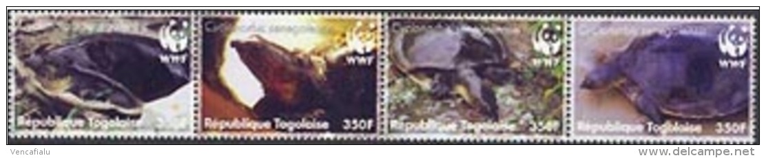 Togo 2006 - Turtle, Set Of 4 Stamps, MNH - Turtles