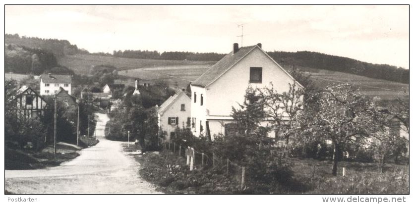 ÄLTERE POSTKARTE GRUSS AUS BOROD IM WESTERWALD GASTSTÄTTE UND PENSION ZUM WIESENTAL B. EUTENEUER Hachenburg Cpa Postcard - Hachenburg