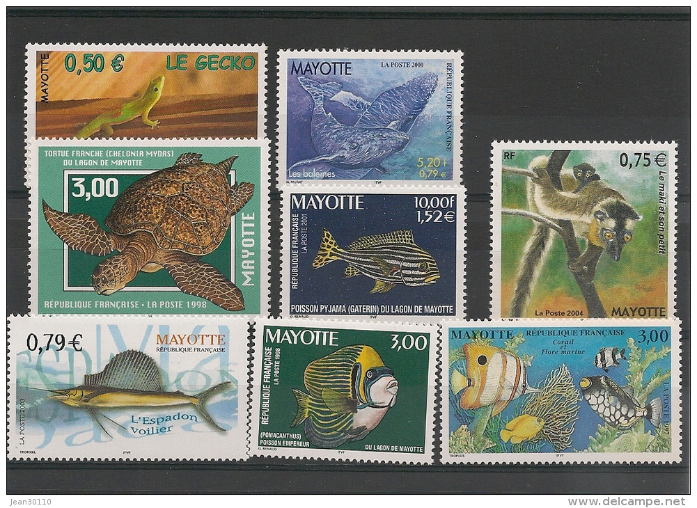 MAYOTTE Faune Années 2000 Côte : 20,90 € - Nuovi