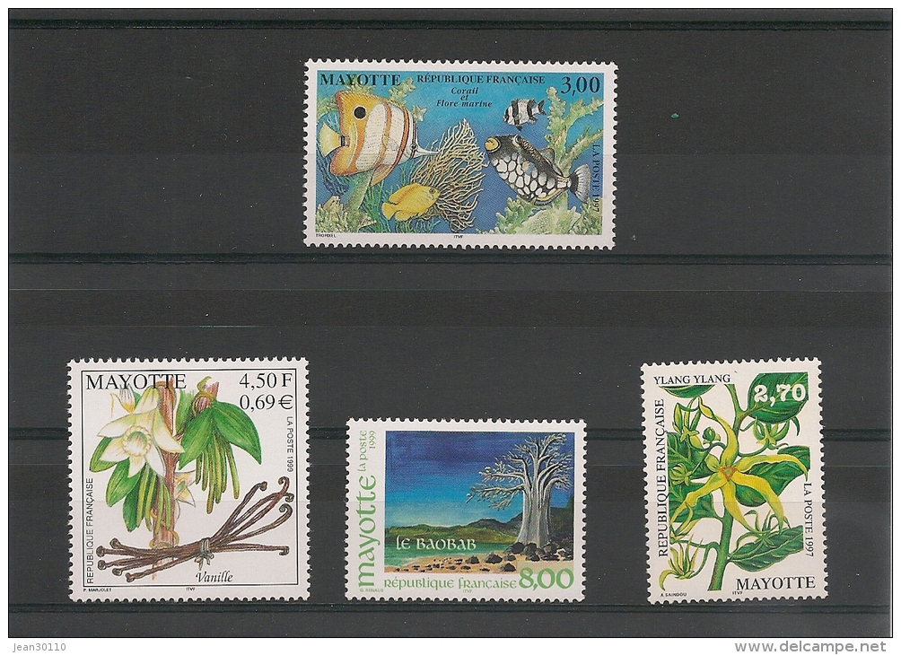 MAYOTTE Flore Années 1997/1999 - Nuovi