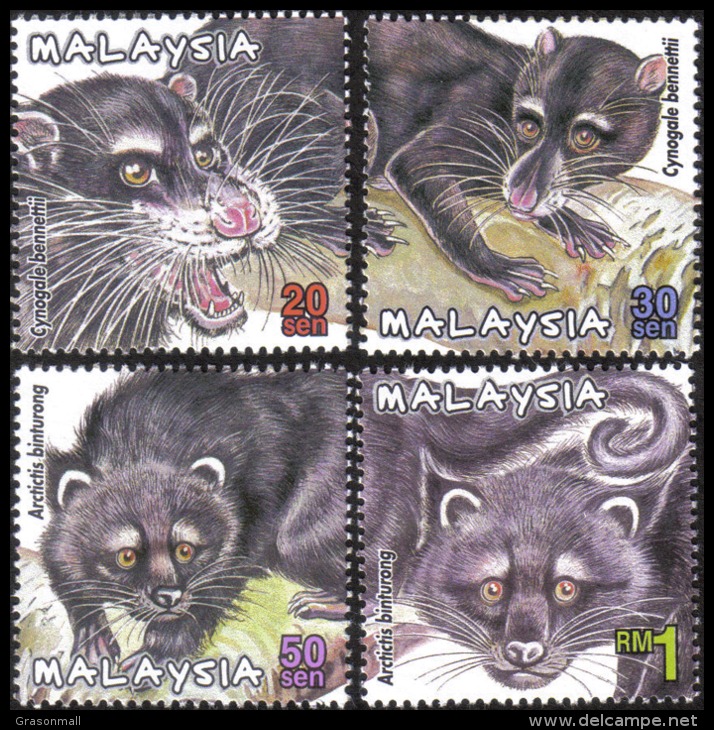 2000 Protected Mammal II Animal Cat Malaysia Stamp MNH - Malaysia (1964-...)