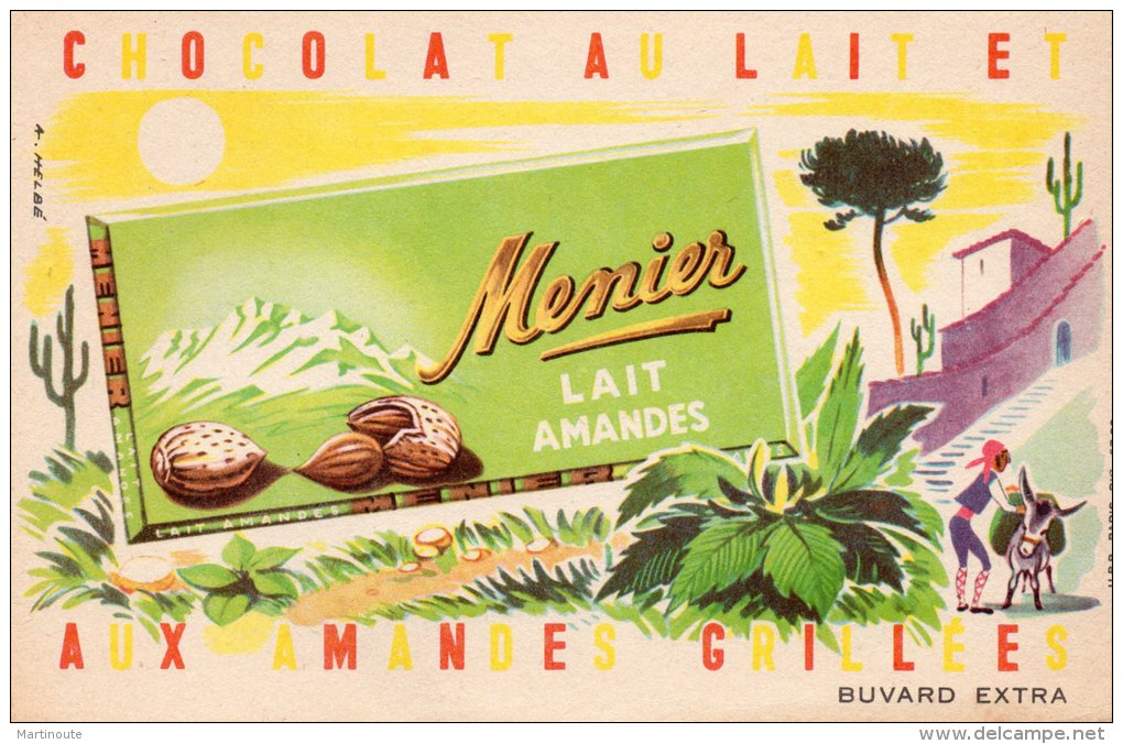 - BUVARD Chocolat MENIER - 252 - Cocoa & Chocolat