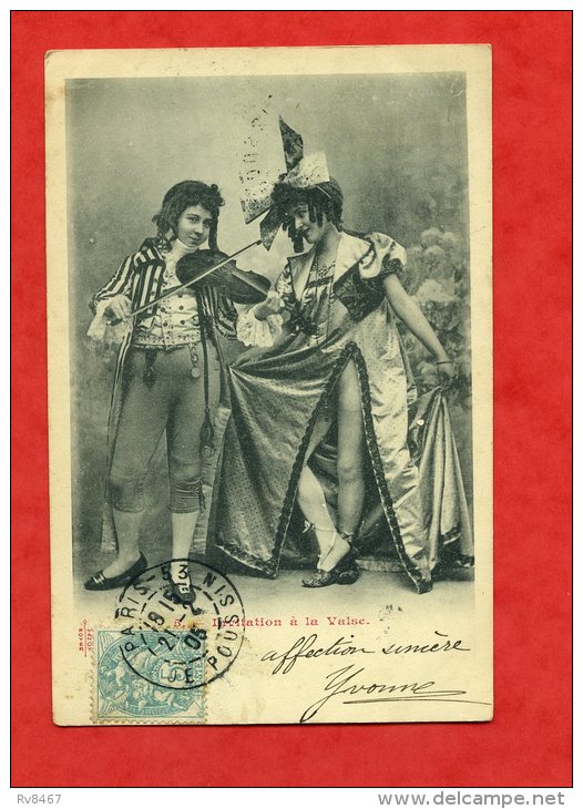 * SPECTACLE-Invitation à La Valse(Couple)-1905 - Danse