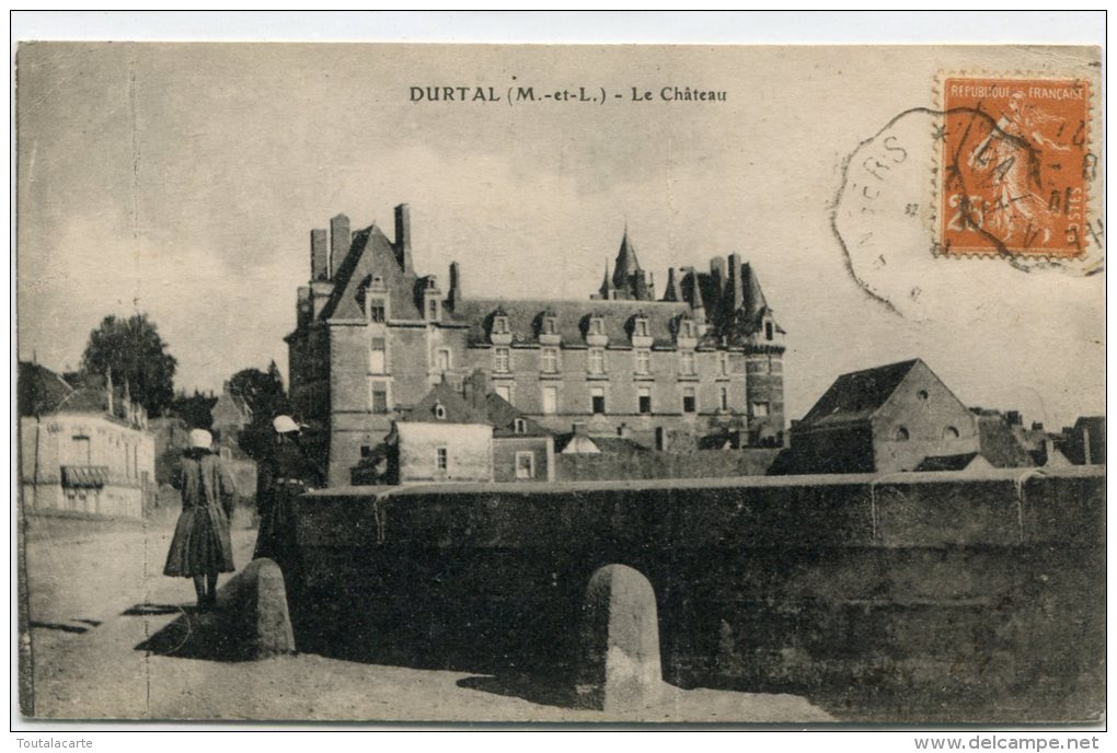 CPA 49 DURTAL LE CHÂTEAU - Durtal