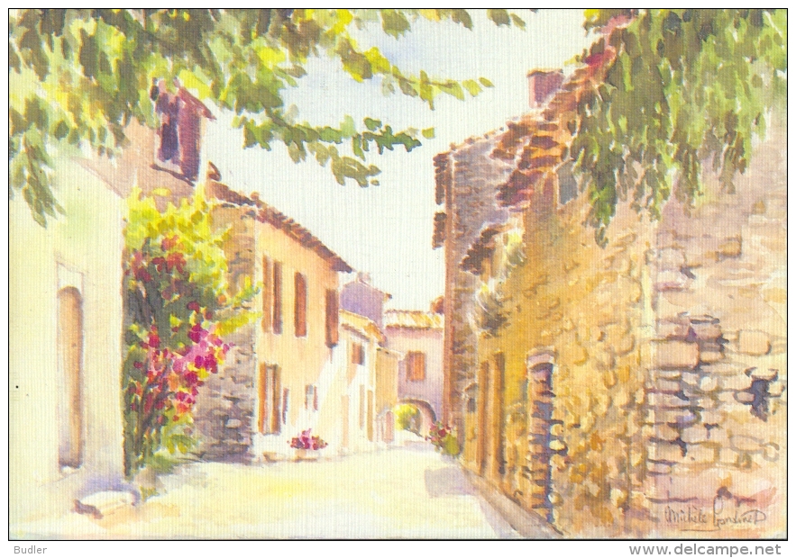 FRANCE : 06/84 : ## La Provence En Aquarelles. ## : Aquarelle De Michèle Gondinet. - Autres & Non Classés