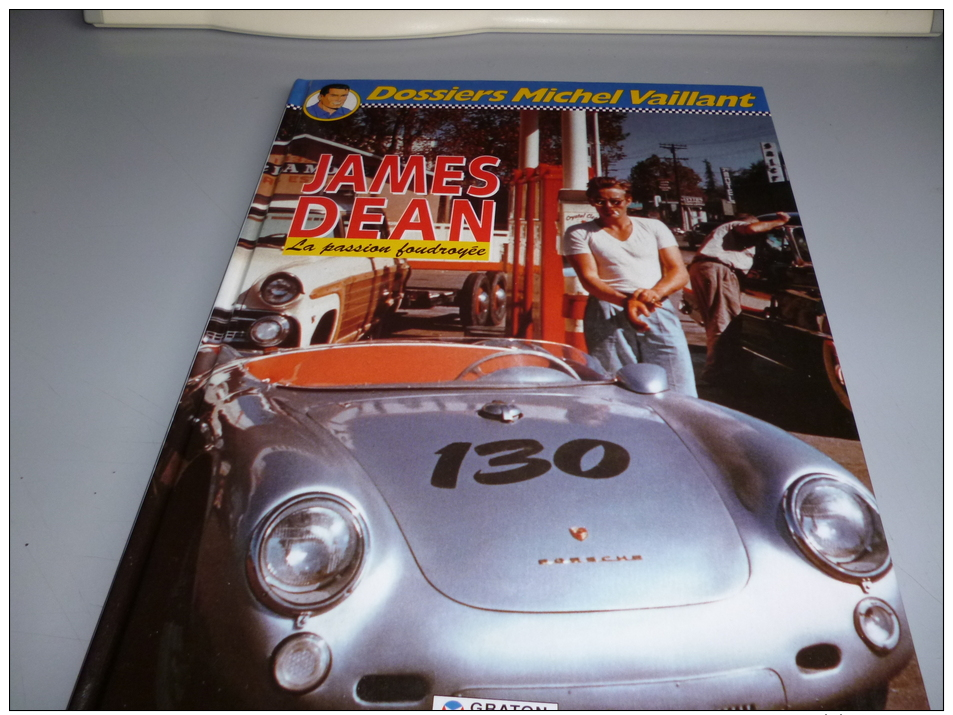 JAMES DEAN  LA PASSION FOUDROYE  éditeur CRATON Dossier Michel VAILLANT - Press Books