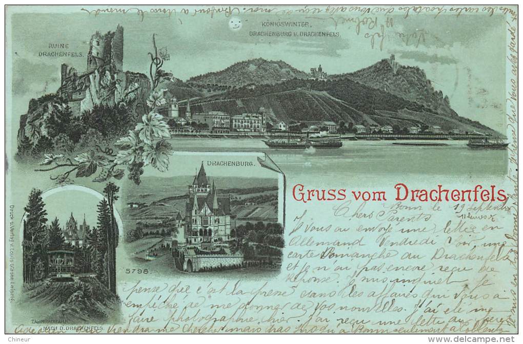 GRUSS VOM DRACHENFELS - Drachenfels