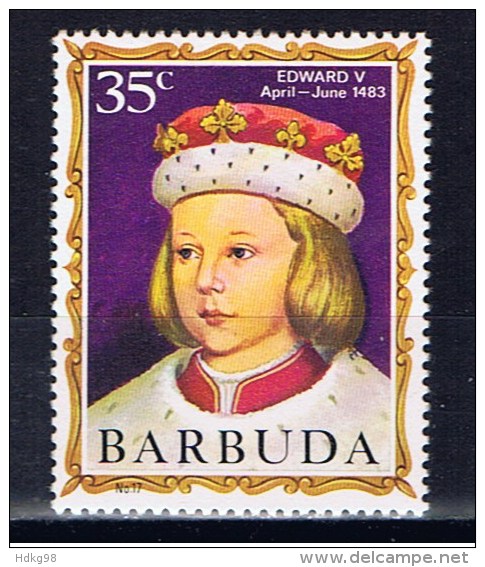 Barbuda+ 1970 Mi 65 Mnh Eduard V. - Barbuda (...-1981)