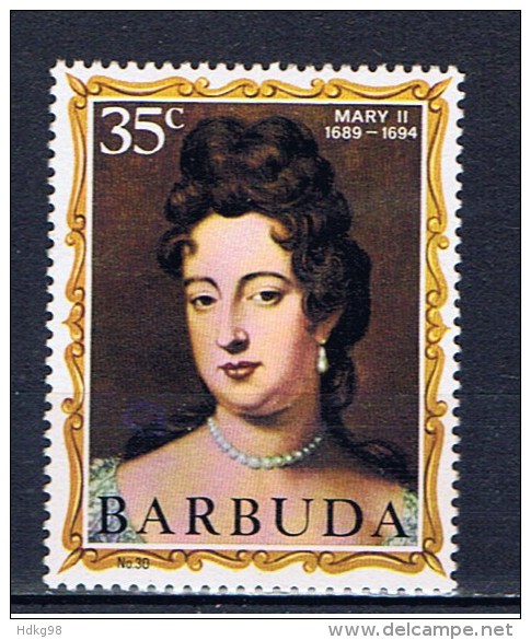 Barbuda+ 1971 Mi 84 Mnh Maria II. - Barbuda (...-1981)